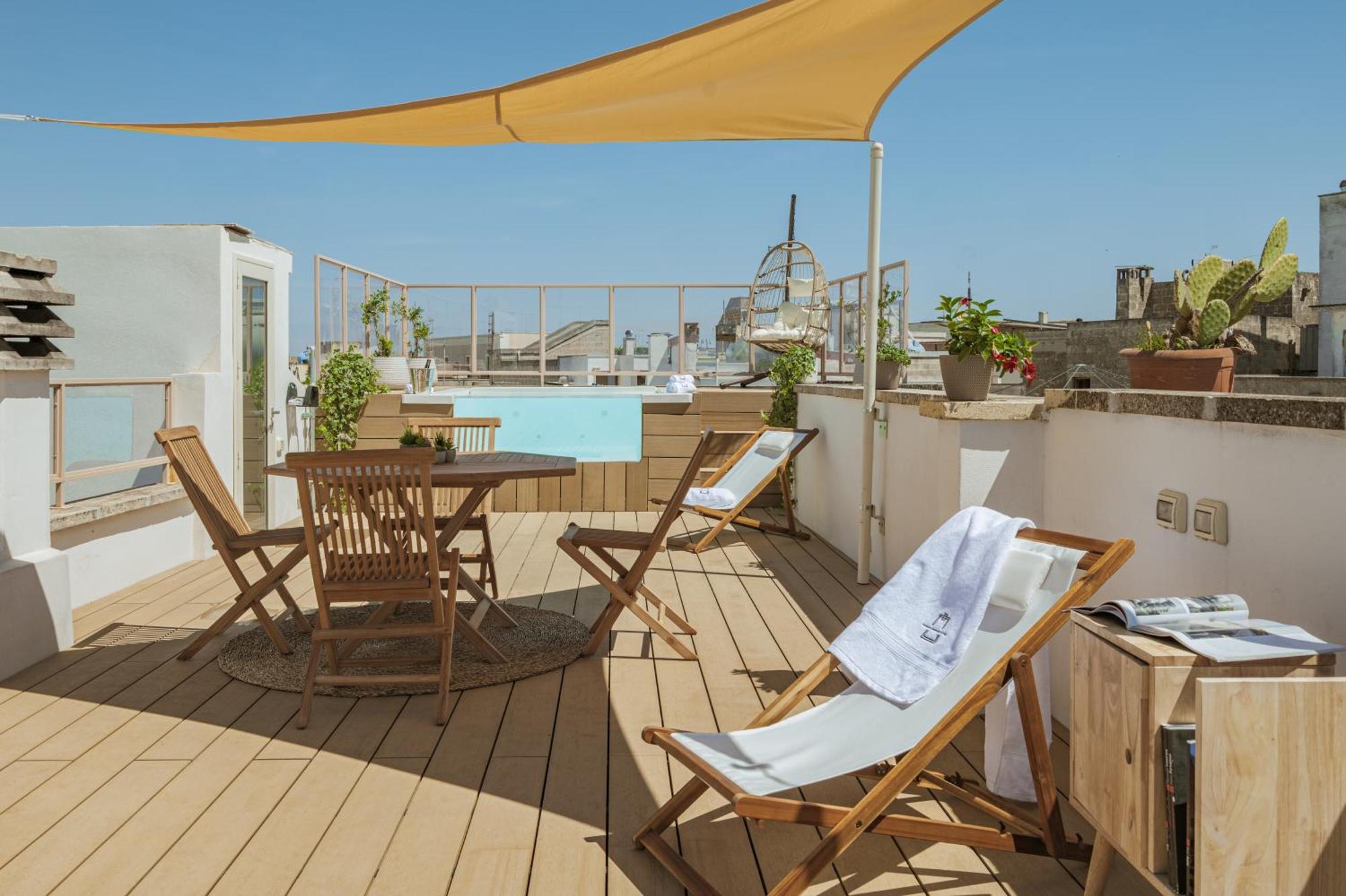 מסניה Guaceto Apartment Luxury Property With Private Pool On The Terrace מראה חיצוני תמונה