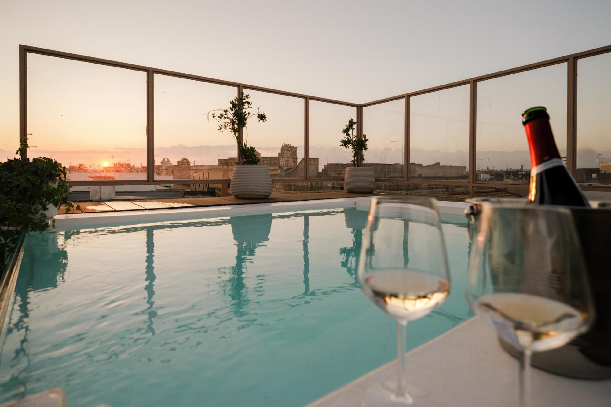 מסניה Guaceto Apartment Luxury Property With Private Pool On The Terrace מראה חיצוני תמונה