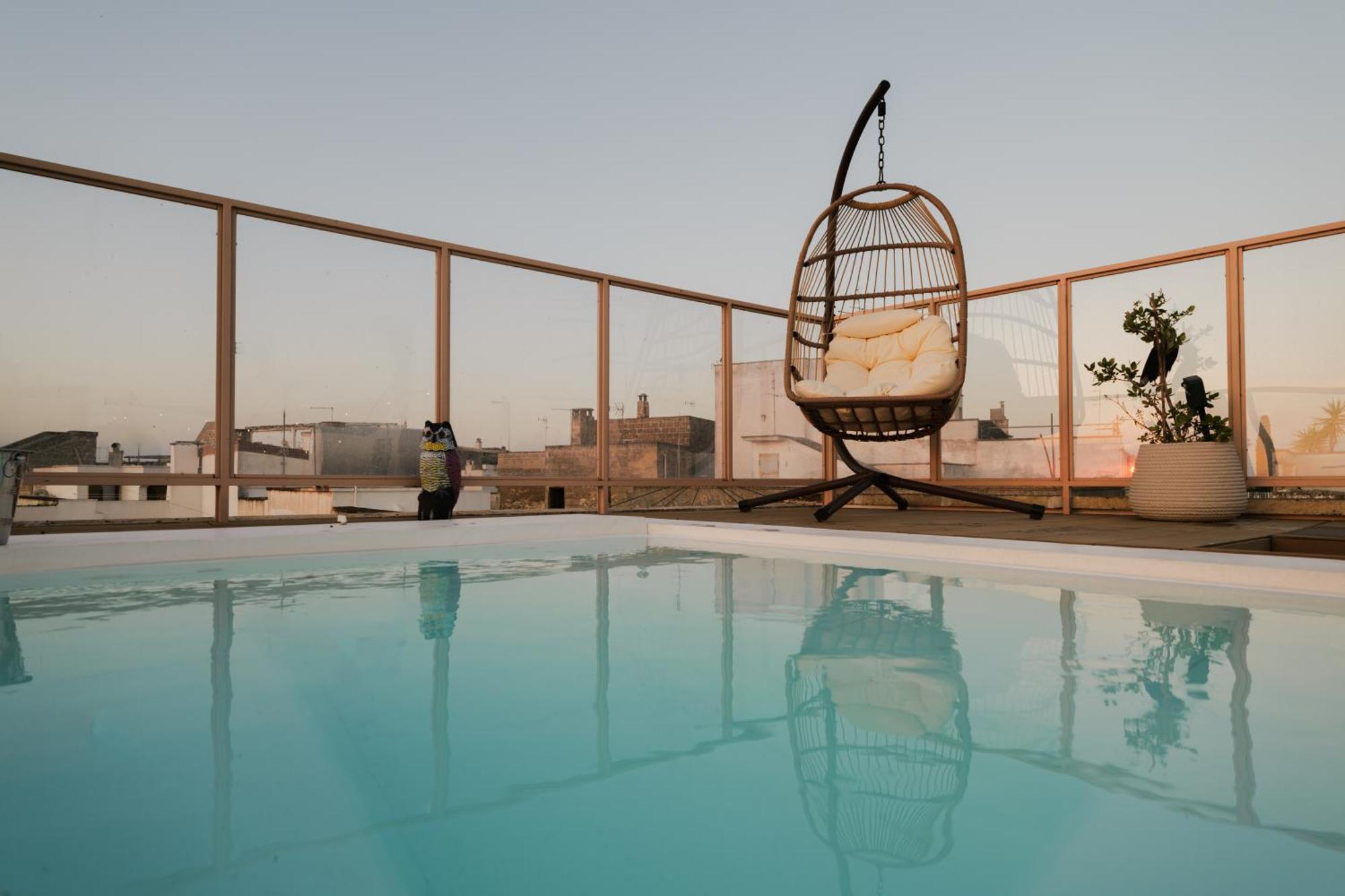 מסניה Guaceto Apartment Luxury Property With Private Pool On The Terrace מראה חיצוני תמונה